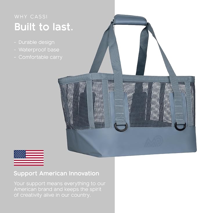 MISSION Boat Gear CASSI Heavy-Duty Outdoor Tote and Waterproof Marine-Grade Mesh Boat Bags - Image 4