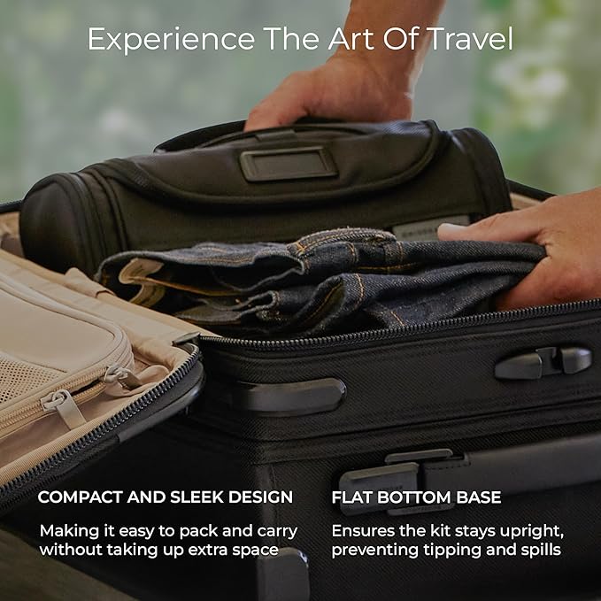 Briggs & Riley Toiletry Kit - Travel Bags for Women & Men, Organizer for Vacation, Dopp Kit for Bathroom Accessories, Makeup, & Skincare - Image 5