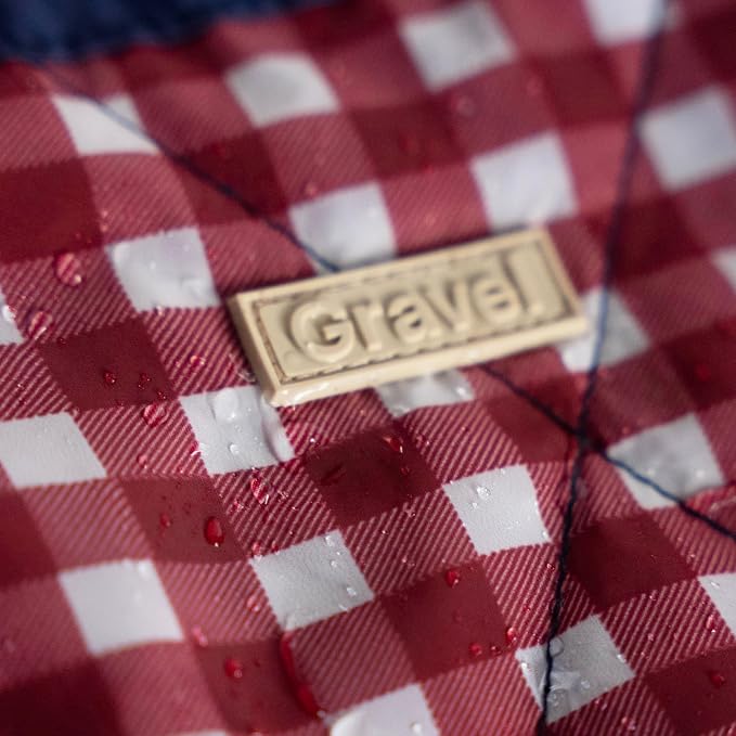 Gravel UltraPak™ Packable Insulated Travel Blanket – Lightweight Outdoor Blanket, Water-Resistant, Compact 20D Nylon with Snap Closure for Camping, Hiking & Travel, Gingham - Image 6