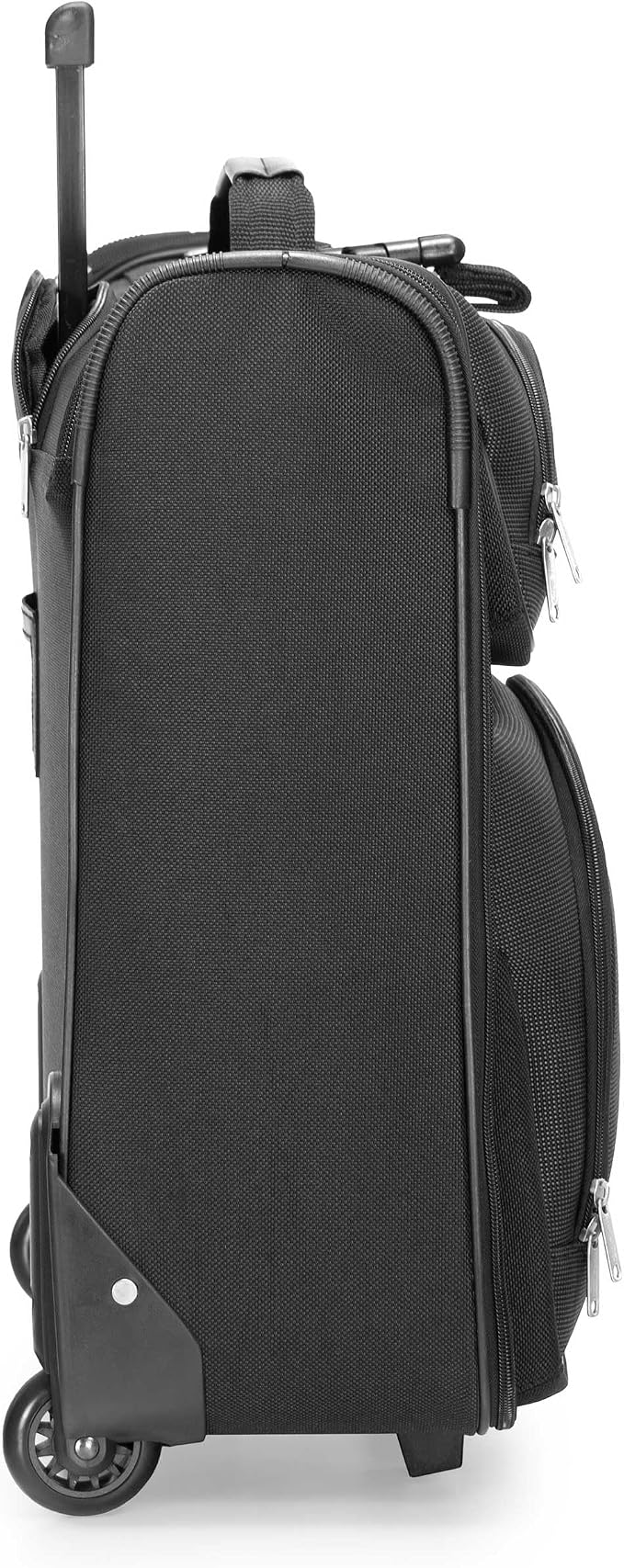 Travel Select Amsterdam Business Rolling Garment Bag, Softside Expandable Rolling 2-Wheeled Suit Carrier, Gray, One Size - Image 3