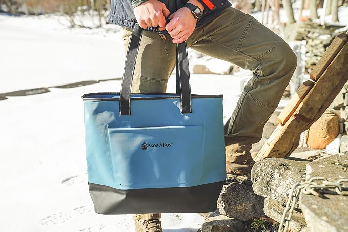 Skog Å Kust ToteSak Waterproof Tote Beach Bag with Airtight Zipper - Image 9
