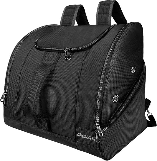 OutdoorMaster Boot Bag - Ski Boots and Snowboard Boots Bag, Excellent for Travel with Waterproof Exterior & Bottom - for Men, Women and Youth by OutdoorMaster