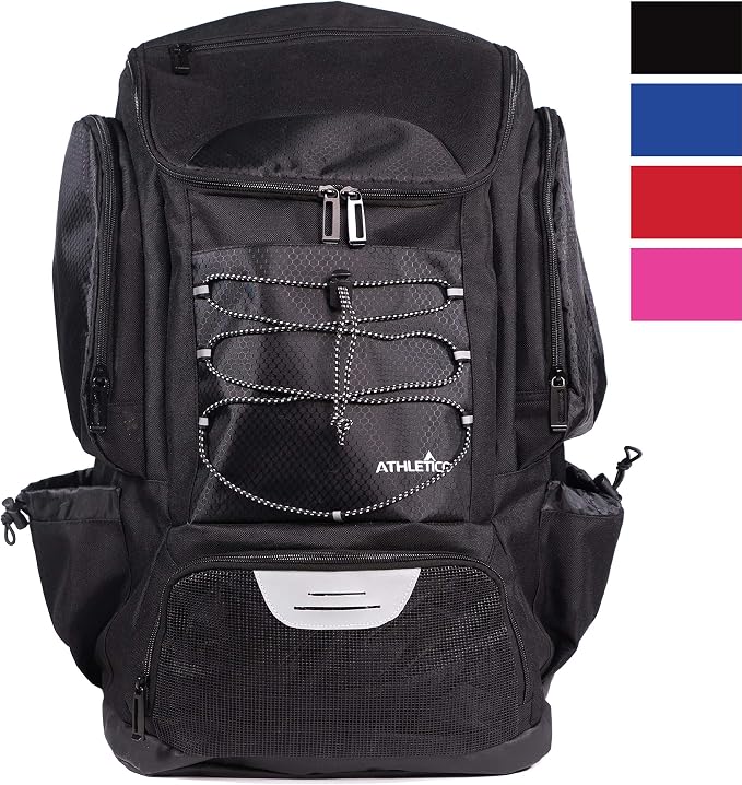 Athletico Swim Backpack - Swim Bag With Wet & Dry Compartments for Swimming, Beach, Camping - Pool Bags With Laptop Sleeve by Athletico
