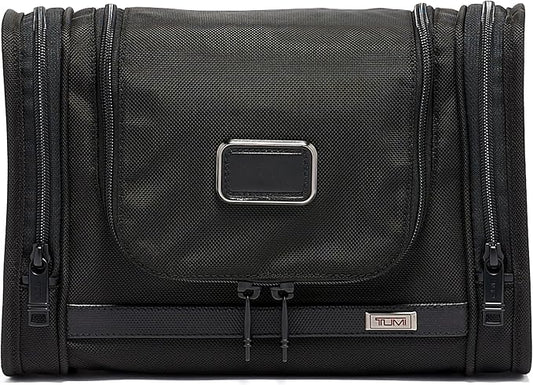 TUMI - Alpha Hanging Travel Kit - Toiletries and Cosmetics Organizer - Travel Essentials Bag with Hooks & Pockets - Black by Unknown
