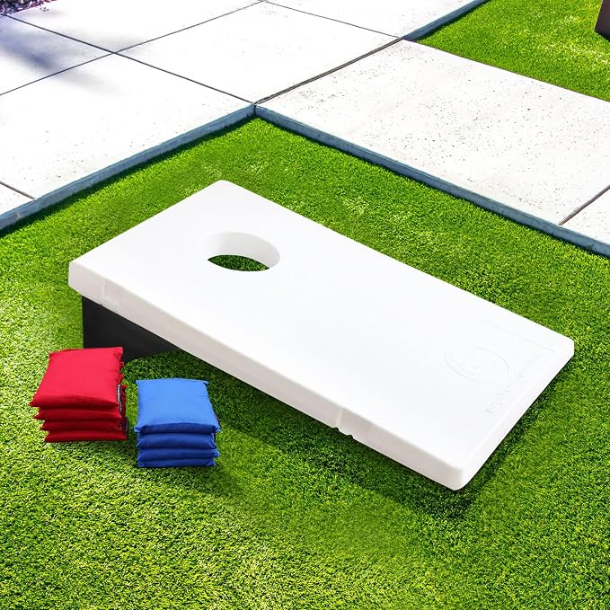 Driveway Games All Weather Corntoss Bean Bag Cornhole Yard Game Set for Indoor and Outdoor Use with 2 Target Boards and 8 Bean Bags - Image 4