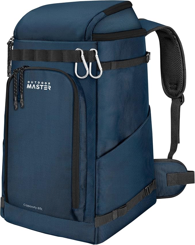 OutdoorMaster Ski Boot Bag, Snowboard Boots Travel Backpack for Helmet, Ski Shoes, Goggles, Gloves and Accessories, Waterproof Exterior & Bottom by OutdoorMaster