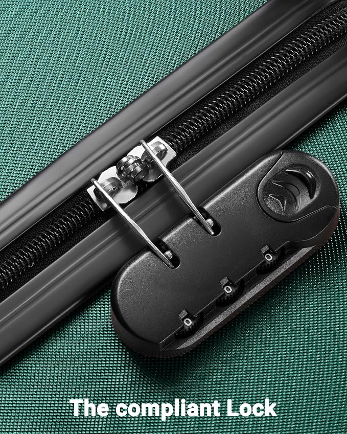 Luggage Sets 2 Piece, 9 Piece Travel Suitcase Set, 20 inch Carry on Luggage, 28 inch Checked Luggage for Women with 7PC Organize Bags - Image 3