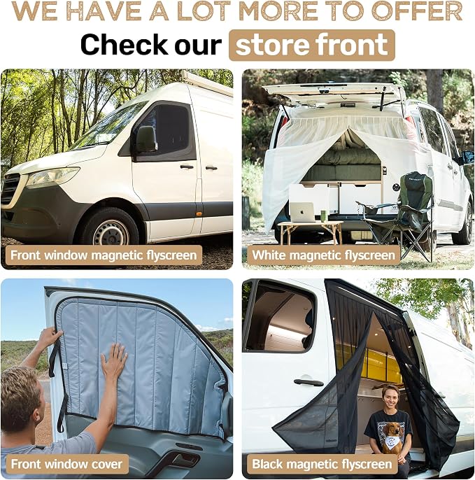 Living in a Bubble Seat back Organizer – Magnetic Toiletry and Cooler Pouch, Cordura Car Backseat Storage with Device Holder & Hooks, Multi-Compartment Utility Bag for Campervans & Family Travel - Image 9