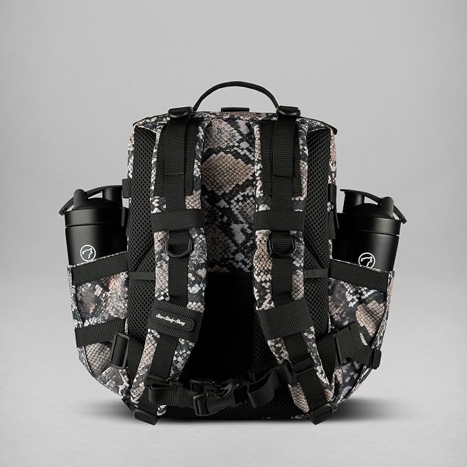 WOLFpak 35L Athletic Gym Backpack (Python) - Durable 1000D Waterproof Oxford Material with MOLLE Webbing, Laptop Pocket & Dual Cup Holders, Durable Fitness/Travel/Military Daypack - Image 5