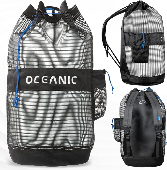 Oceanic Mesh Backpack Gear Bag by Oceanic