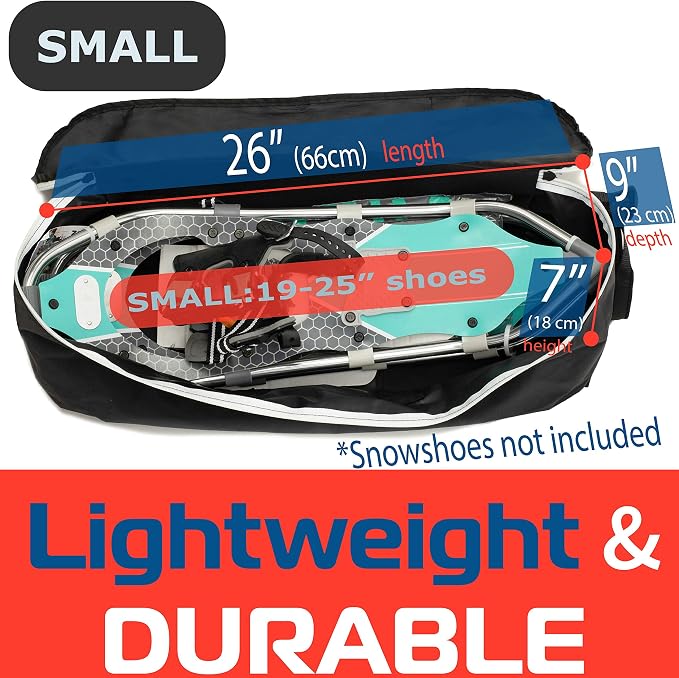 Athletico Snowshoe Bag - Snow Shoe Backpack For Carrying, Packing, and Storing Snowshoes - Image 3
