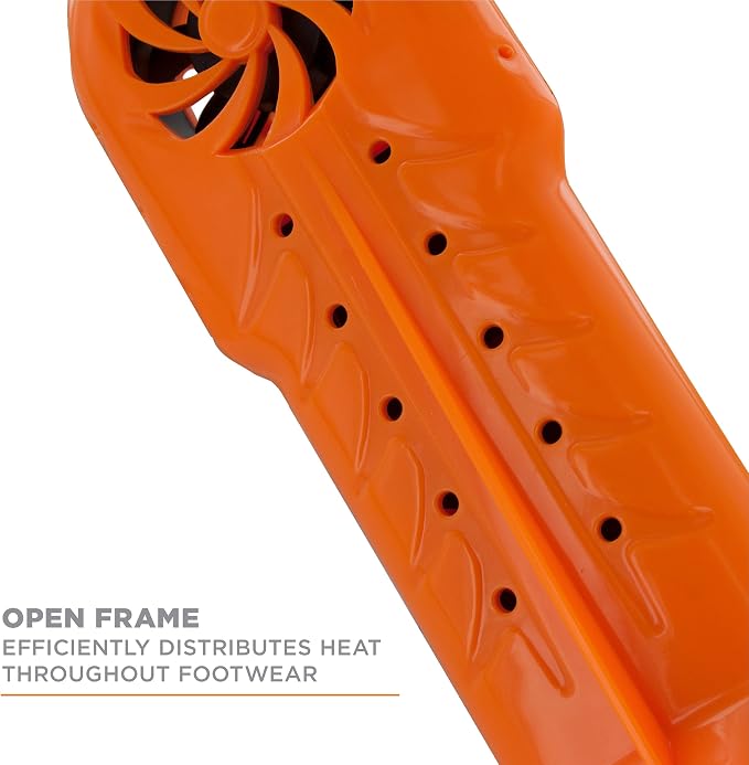 DryGuy Travel Dry DX Boot Dryer and Shoe Dryer, Orange & Black - Image 3