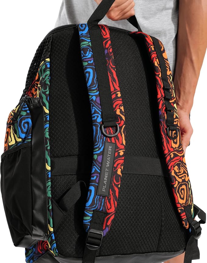 ARENA One Go Swim Backpack Travel Large Size Athletes Sports Equipment Bag 45 Liters - Image 8