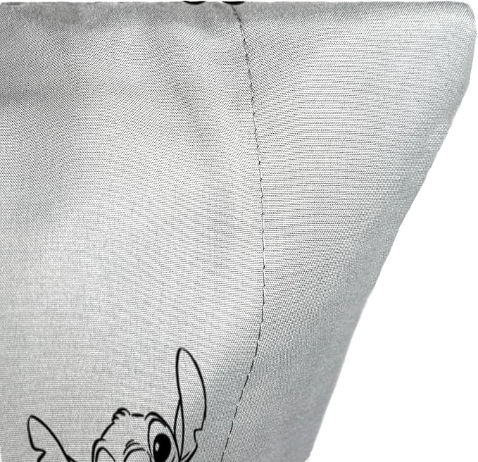 Jay Franco Kids Sheet Set with Fitted, Flat Sheets & Pillow Cover - Ultra-Soft Bedding with Pillowcase for Room Decor, White - Lilo and Stitch, 4 Piece King - Image 5