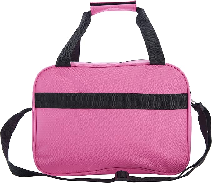 Travelers Club Midtown Hardside 4-Piece Luggage Travel Set, Bubble Gum - Image 8