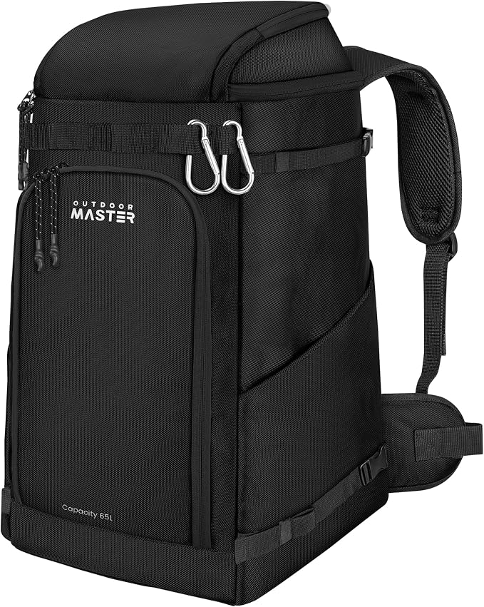 OutdoorMaster Ski Boot Bag, Snowboard Boots Travel Backpack for Helmet, Ski Shoes, Goggles, Gloves and Accessories, Waterproof Exterior & Bottom by OutdoorMaster