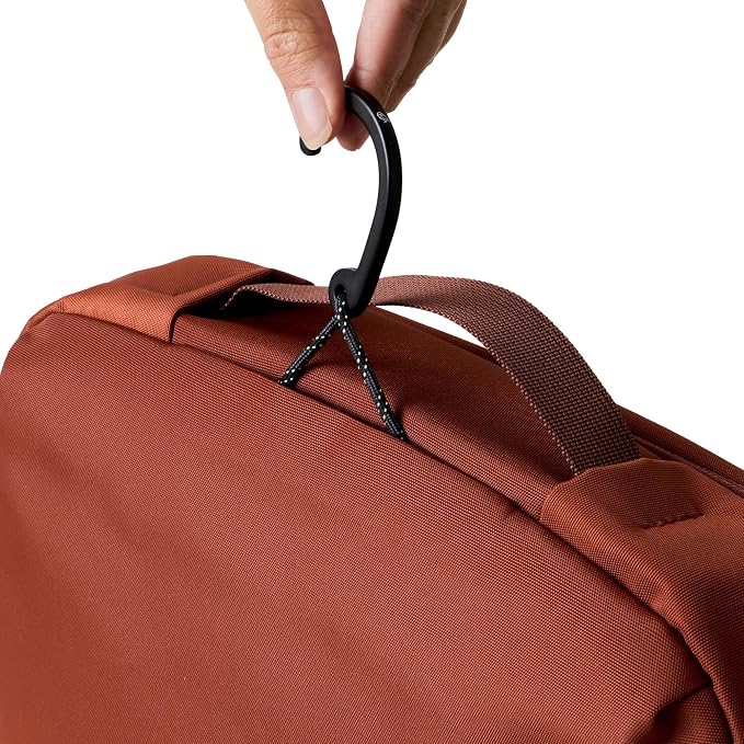 Bellroy Hanging Toiletry Kit Plus (8 Liter Travel Hanging Toiletry Bag) - Clay - Image 3