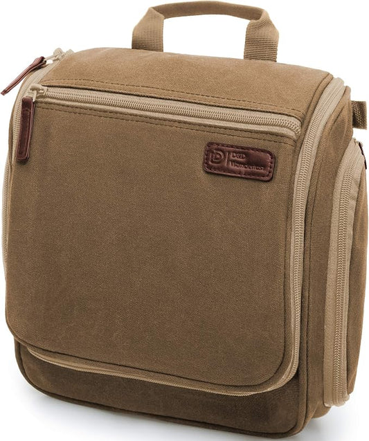 D&D Wanderlust D&D Hanging Travel Toiletry Bag for Men and Women – Cosmetics, Makeup and Toiletries Organizer Kit with 10 Compartments by DDDDWanderlust