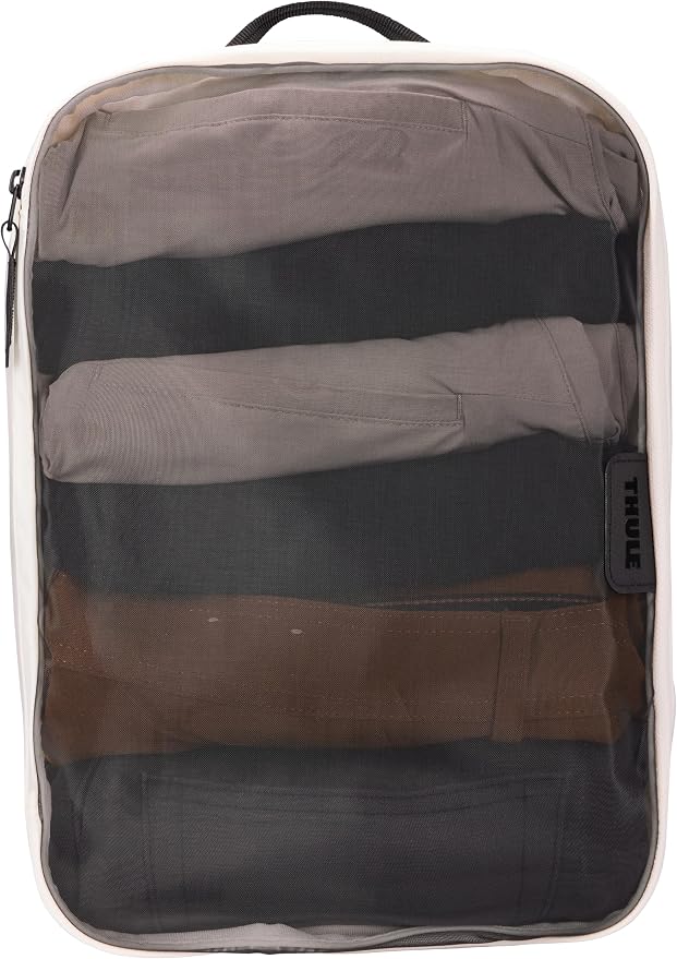 Thule Packing Cube, Size Medium, Transparent Fabric, Organize Shirts, Pants, Sweaters, Easy to Pack - Image 2