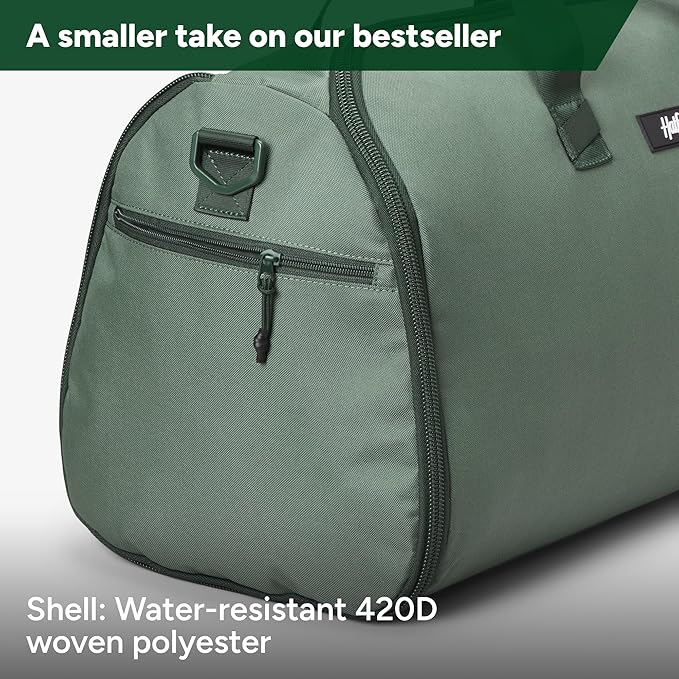 Halfday Convertible 2-in-1 Garment Duffel Weekender Bag 40L: Wrinkle-Free Travel (Hanging Suit Compartment, Shoe Pockets, Trolley Sleeve), Durable & Water-Resistant Carry-on, Cactus - Image 5