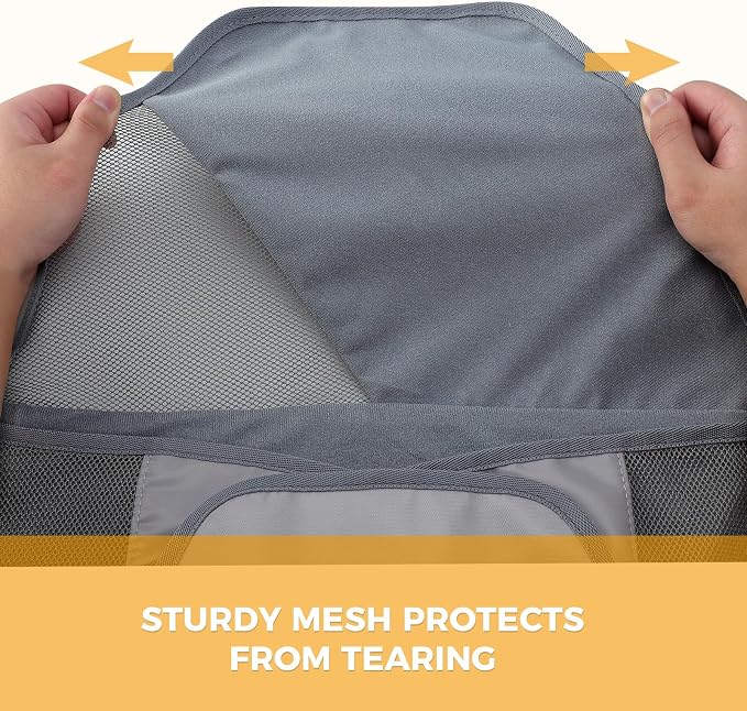 Ponhog Grment Folder for Travel Grey | Original Garment Packing Folder, Foldable Clothes Shirt Bags with Wrinkle-Free Folding Board and Compression Wings - Image 4