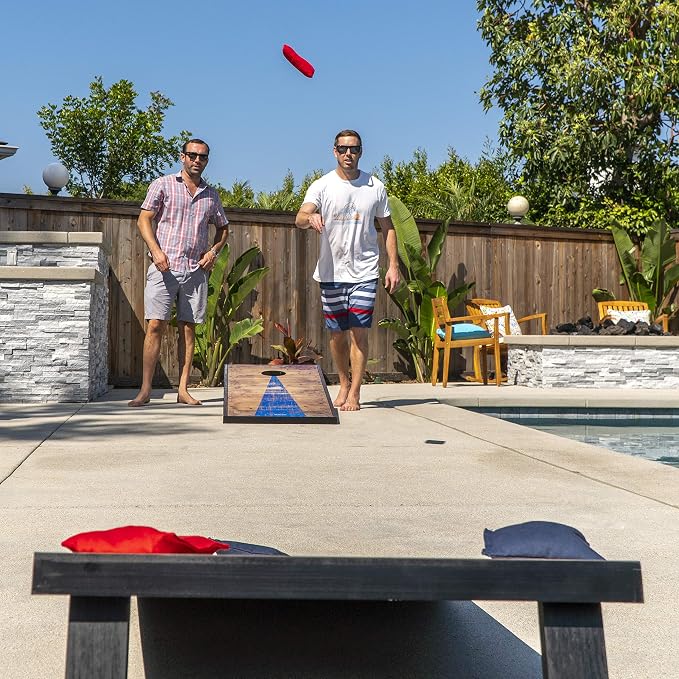 GoSports Portable Cornhole Sets, 8 Styles – Choose 4 x 2 ft or 3 x 2 ft - Boards Include 8 Bean Bags, Travel Case, and Game Rules - Image 7