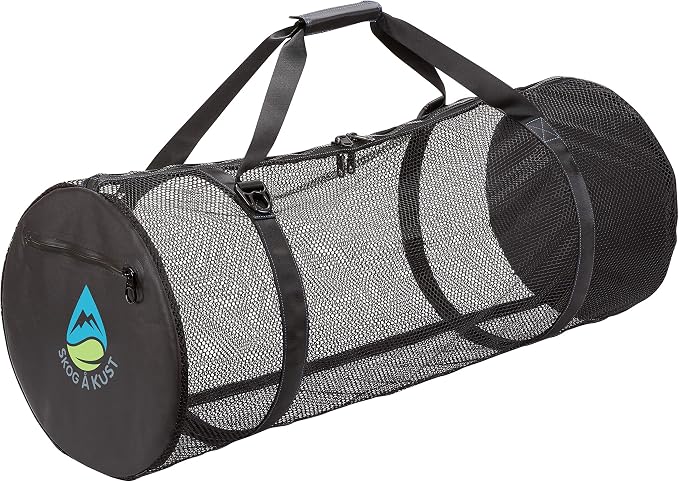 Skog Å Kust SCUBASak Collapsible Mesh Duffle Bag with Exterior Waterproof Pocket - Image 7