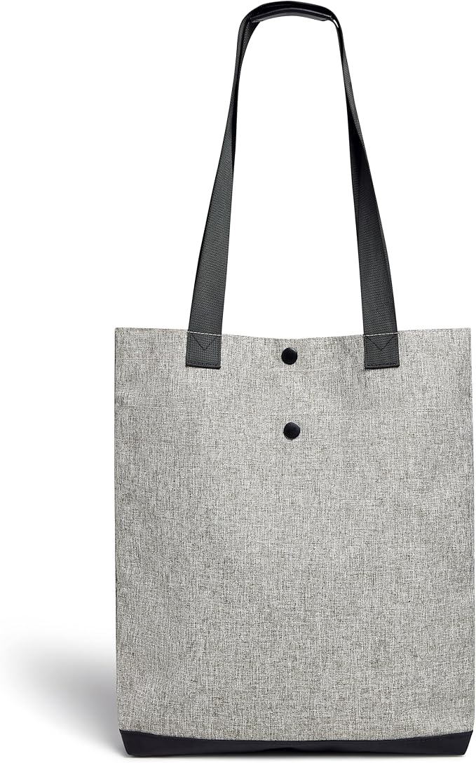 Cleverpup Park Pack 2-Piece Set Dog Gear Tote – Dog Travel Bag with 8 Pockets, Treat Pouch, Poop Bag Dispenser, Quick-Dry Ball Pocket, Collapsible Bowl, Perfect for Walks & Park Trips, Heather Grey - Image 7