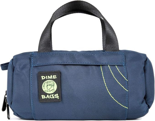 Dime Bags Padded Duffle Tube, Water-Resistant Nylon Gear Bag with Heavy Padding for Glass, Electronics, Travel & Storage, With Exterior/Interior Pockets & Durable Handles (Cobalt, 10 Inch) by DIMEBAGS