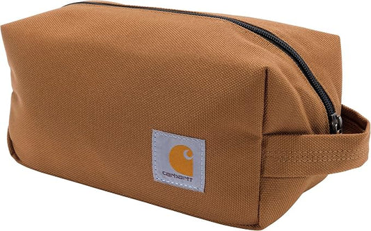 Carhartt Durable Travel Kit, Organize Essentials W/the Water Resistance Toiletry Bag, Carhartt Brown by Carhartt