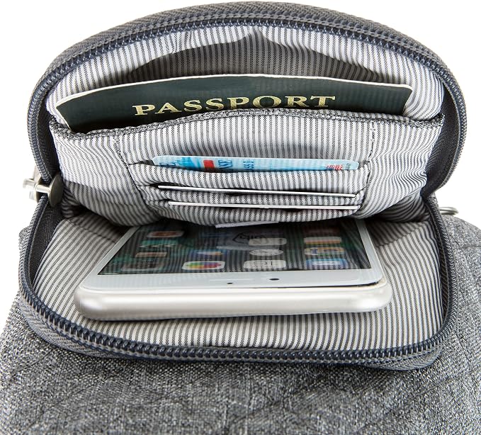 Travelon Anti-Theft Boho Insulated Water Bottle Tote - Image 3