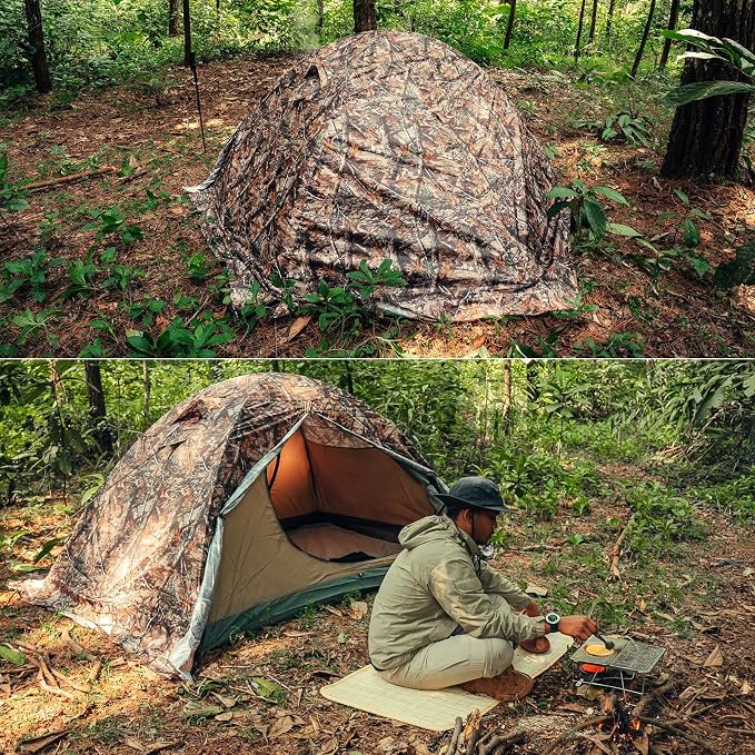GEERTOP Ultralight 2 Person Backpacking Tent 4 Season Waterproof Camping Tent Double Layer Cold Weather Easy Set Up Tents for Family Camp, Hiking, Hunting Outdoor Mountaineering Travel - Image 5