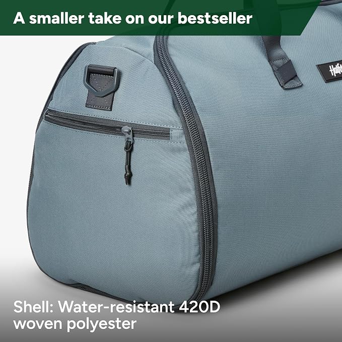 Halfday Convertible 2-in-1 Garment Duffel Weekender Bag 40L: Wrinkle-Free Travel (Hanging Suit Compartment, Shoe Pockets, Trolley Sleeve), Durable & Water-Resistant Carry-on, Coast - Image 5