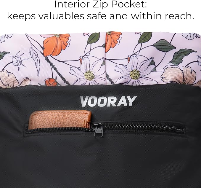 VOORAY 23L Flex Cinch Drawstring Backpack – Lightweight Travel Bag, Weekender & Sports Gym Bag for Women and Men - Image 4