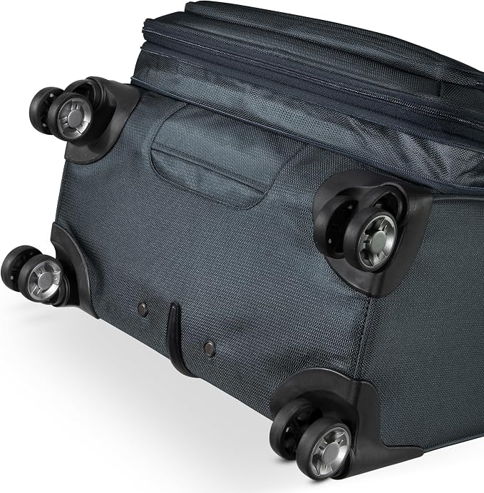 Ricardo Beverly Hills Avalon Softside Large Check-In Luggage Made with Sustainable 100% Recycled PET (rPET), Lightweight, Eco-Friendly Travel, Expandable, Dual Spinner Wheels, Storm Blue, 28-inch - Image 6