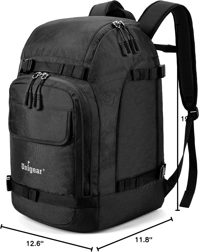 Unigear Ski Boot Bag Backpack for Helmet 50L/70L, Goggles, Gloves, Skis, Snowboard & Accessories - Image 8