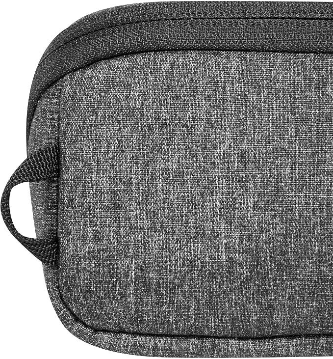 Tatonka Square Zip Pouch M (2L) – Foldable Washing Bag with 2 Zippered Mesh Pockets, No PFC/PFAS, 10 x 25 x 9 cm, Black/White, 10 x 25 x 9 cm, Hinged Wash Bag, Black/White, 10 x 25 x 9 cm, Hinged Wash Bag - Image 7