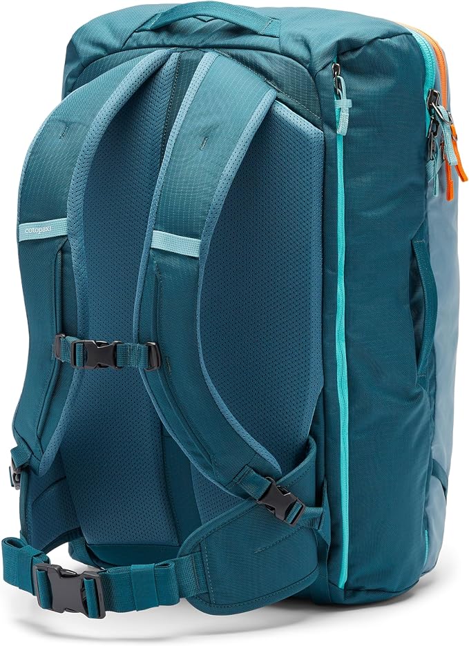 Cotopaxi Allpa 42L Travel Pack, Blue Spruce and Abyss - Image 2