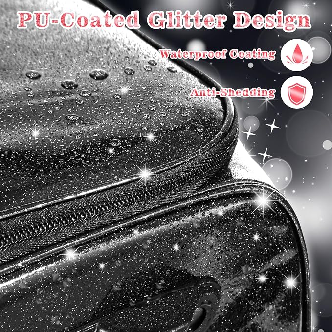 Dance Bag with Garment Rack and Curtain, 23" Rolling Dance Competition Duffle Bag with Garment Rack | Portable Dance Changing Room Suitcase for Dancers Athlete Livestreamer Cheerleaders - Image 3
