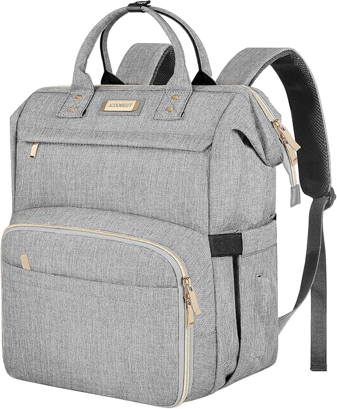 Lunch Bag Backpack, Insulated Cooler Backpack Lunch Box Laptop Backpack for Women Men by JCDOBEST