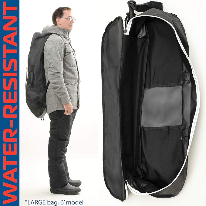 Athletico Snowshoe Bag - Snow Shoe Backpack For Carrying, Packing, and Storing Snowshoes - Image 5
