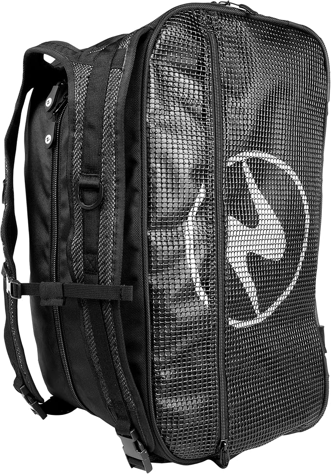 Aqualung Explorer II Duffel Travel-Ready Gear Bag | Durable Heavy-Duty Convertible Backpack w/Corrosion-Resistant Zippers & Protective Internal Padding by AquaLung