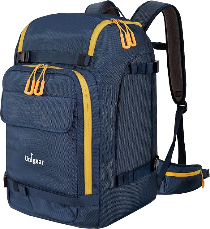 Unigear Ski Boot Bag Backpack for Helmet 50L/70L, Goggles, Gloves, Skis, Snowboard & Accessories by Unigear