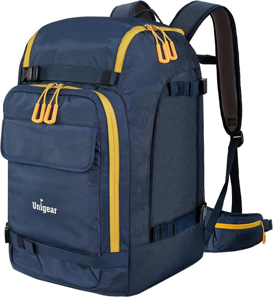 Unigear Ski Boot Bag Backpack for Helmet 50L/70L, Goggles, Gloves, Skis, Snowboard & Accessories by Unigear