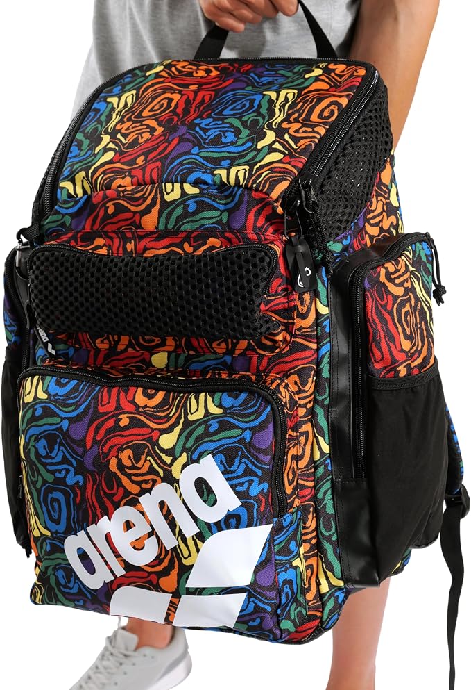 ARENA One Go Swim Backpack Travel Large Size Athletes Sports Equipment Bag 45 Liters - Image 7