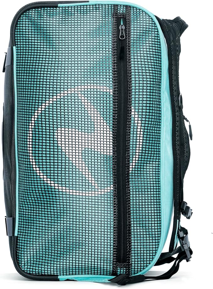 Aqualung Explorer II Duffel Travel-Ready Gear Bag | Durable Heavy-Duty Convertible Backpack w/Corrosion-Resistant Zippers & Protective Internal Padding - Image 3
