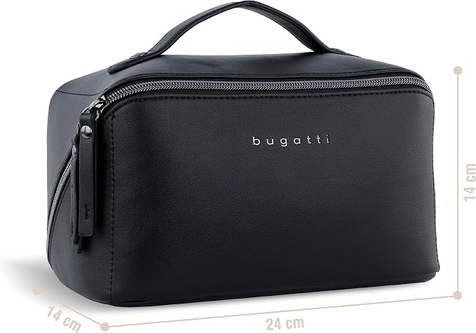 bugatti Almata Large Opening Travel Makeup Bag Toiletry Bag for Women - Image 2