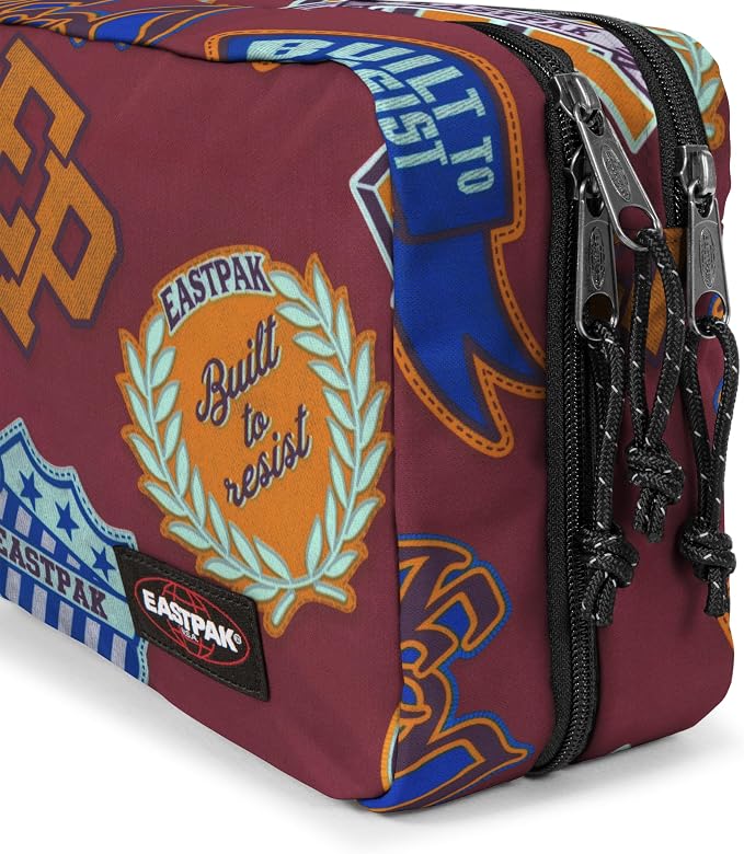 EASTPAK Mavis Toiletry Bag, 6 L - Clash Burgundy -Red, Clash Burgundy, One Size, MAVIS - Image 4