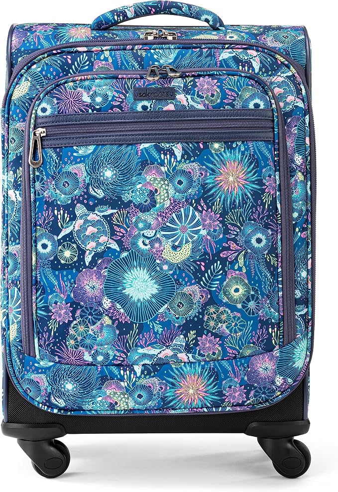 Sakroots On the Go 4 Piece Travel Bundle, Includes 21" Rolling Suitcase, Packable Large Tote, Medium & Small Pouches - Image 3