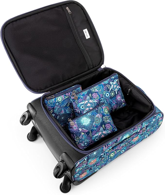 Sakroots On the Go 4 Piece Travel Bundle, Includes 21" Rolling Suitcase, Packable Large Tote, Medium & Small Pouches - Image 5